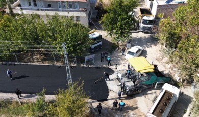 Battalgazi Belediyesi Kışa Hazırlık İçin 5 Kilometre Yeni Asfalt Yolu Tamamladı
