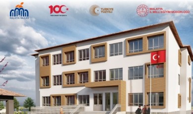 Depremin Yaraları Sarılıyor: 8 Derslikli Yeni Okul Malatya'ya Hayırlı Olsun!