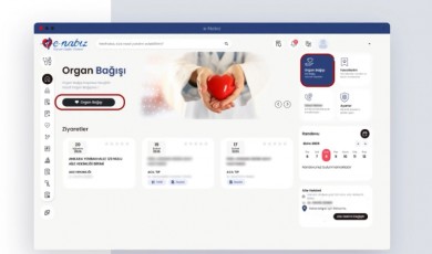 e-Nabız Üzerinden Organ Bağışı Dönemi Başladı