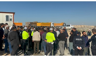 Kamyoncuların Eylemi Şehri Kilitledi: Polis Ekipleri Sevk Edildi
