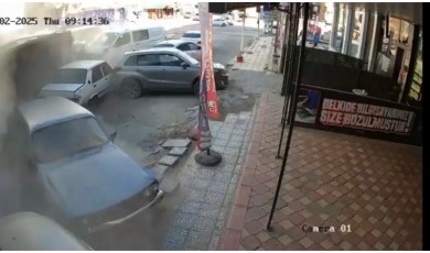 Malatya’da Hafriyat Kamyonu Dehşeti Güvenlik Kamerasında