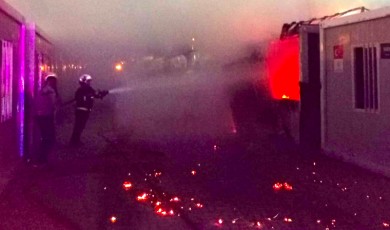 Malatya’daki Konteyner Kentte Yangın Paniği: Elektrik Aksamından Çıktığı İhtimali Üzerine İnceleme Başlatıldı!