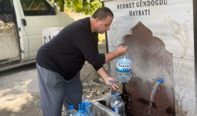 Yoldan Geçen Dönüp Bakıyor: Ulupınar’daki Çeşmenin Suyu Efsane Oldu!