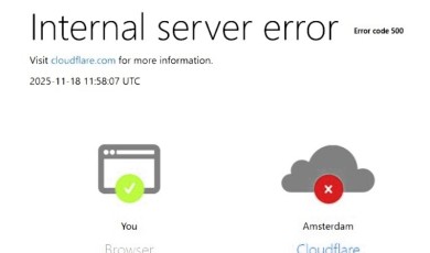 Cloudflare Arızası Dünya Çapında Erişim Sorunlarına Yol Açtı: Popüler Siteler Etkilendi