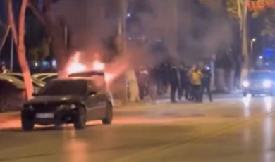 Malatya'da Seyir Halindeki Araçta Çıkan Yangın Korkuya Neden Oldu