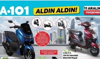 A101 Marketleri Aralık Ayında Benzinli Motosiklet Satacak