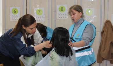 Geleceğin Kuaförleri Aydoğan İlkokulu Öğrencilerini Yeni Yıla Hazırladı
