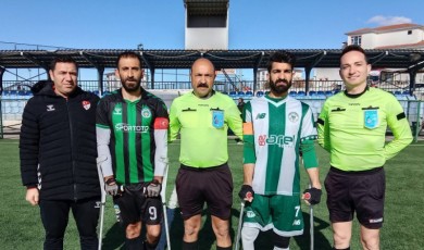 Gol Düellosu Konya’nın: Ampute Futbolda Kazanan Konuk Ekip Oldu