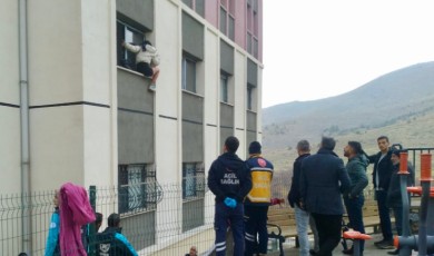 Jandarmayı Görünce Kendini Boşluğa Bıraktı: Malatya'da Gergin Saatler...