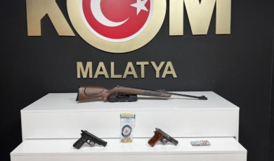 Malatya Emniyetinden Eş Zamanlı Baskın: Ruhsatsız Silah Ve Cephanelik Depolarına Kilit Vuruldu