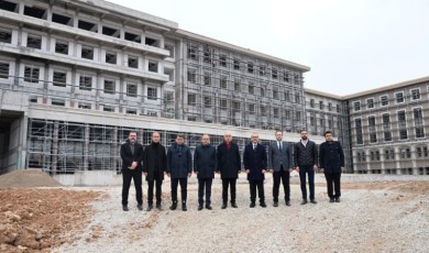 Şehrin Adalet Merkezi Yükseliyor: Yeni Adliye Binasında Son Durum Değerlendirildi