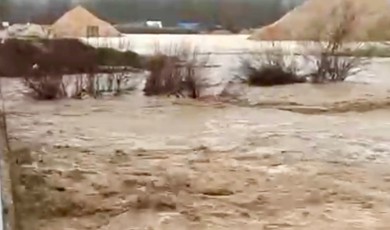 Şiro Çayı Köprü Kotuna Dayandı: Malatya’da Su Seviyesi Kritik Eşiği Geçti!
