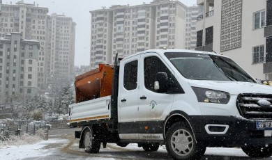 Yeşilyurt Belediyesi Kar Yağışına Karşı...
