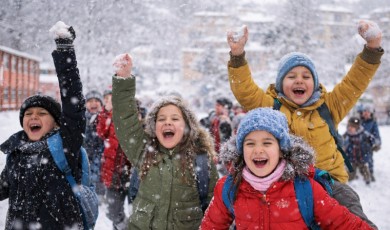 Beş İlçede Taşımalı Eğitime Kar Ve Don Molası