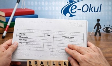 Eğitimde Engel Tanımayan Adım Braille Karne Uygulaması Başladı