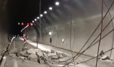 Erkenek Tüneli'nde Korkutan Göçük: Malatya–Adıyaman Yolu Kısa Süreliğine Kapatıldı