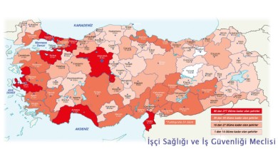 Malatya'da Geçen Yıl 38 İşçi Ekmek Parası Peşinde Can Verdi