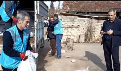 Dilek Eğitim Derneği Dondurucu Soğuklarda 64 Ailenin İçini Isıttı
