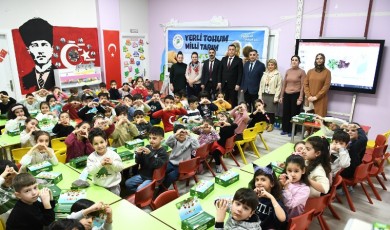 Geleceğin Çiftçileri Bostanbaşı Anaokulu’nda İlk Tohumlarını Toprakla Buluşturdu