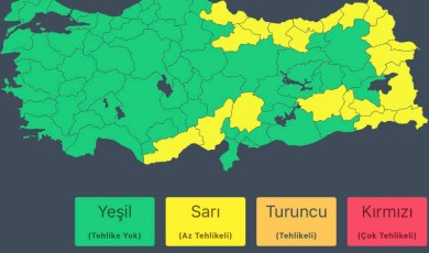 Malatya Dahil Birçok Kentte Kar ve Buzlanma Alarmı Verildi