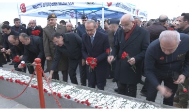 Malatya Depremin Üçüncü Yılında Şehitlerini Dualarla Andı