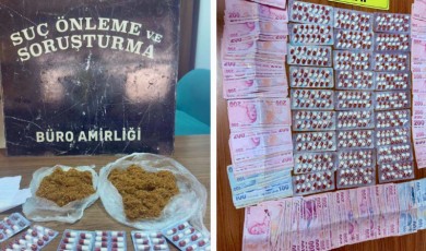 Malatya'da Torbacı Operasyonunda Hem Zehir Hem Para Ele Geçirildi