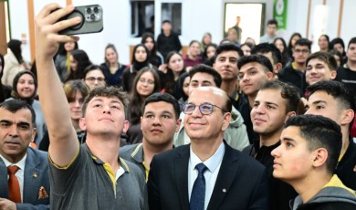 Başkan İlhan Geçit Gençlere Tecrübelerini Anlattı: Pes Etmedim Başardım
