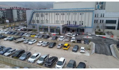 Battalgazi Belediyesi Devlet Hastanesi Otoparkını Baştan Aşağı Yeniledi