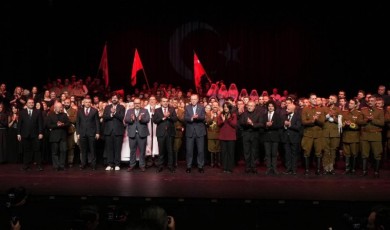 Çanakkale Destanının Anlatıldığı Şüheda 1915 Cumhurbaşkanlığı Külliyesinde Sahnelendi