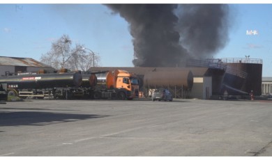 Fuel Oil Kazanları Sökülürken Çıkan Yangın Korkuttu
