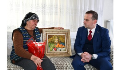 MAGİNDER Başkanı Karademir Şehit Yarbay Songül Yakut'un Annesini Unutmadı