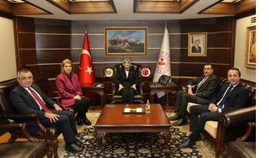 Malatya Heyetinden Ankara Çıkarması: Bakan Yardımcısı Yiğitbaşı'na Hayırlı Olsun Ziyareti