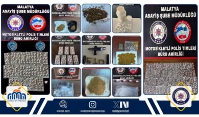 Malatya'da Yunus Ekipleri Suçlulara Göz Açtırmadı