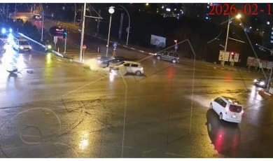 Malatya’daki Korkunç Kazalar Mobese Kameralarına Saniye Saniye Yansıdı