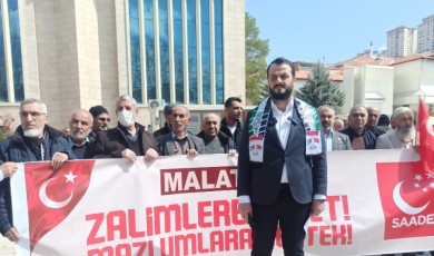 Saadet Partisi Malatya Teşkilatından Kernek Meydanı’nda Zulme Karşı Tek Ses!