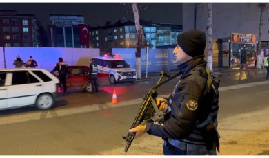 Şehrin Huzuru İçin Üç Yüz On Üç Personel Sahaya İndi