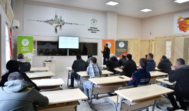 Yeşilyurt Belediyesinin Yakut Ekibi Afetlere Karşı Profesyonel Eğitim Alıyor