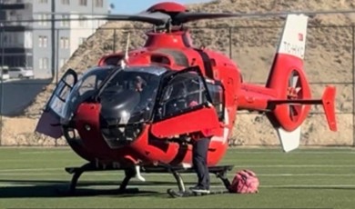 Zamana Karşı Yarış: 1,5 Yaşındaki Çocuk Helikopterle Malatya’ya Sevk Edildi