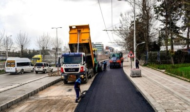 Ağır Tonajlı Araçların Bozduğu Yan Yollar Yeni Yüzüne Kavuşuyor