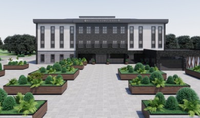 Dört Katlı ve Konferans Salonlu Yeni Akçadağ Belediye Binası Geliyor