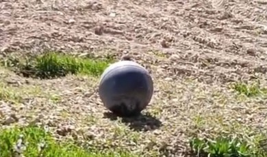 Elazığ’da Tarlada Bulunan Gizemli Metal Cisim Güvenlik Güçlerini Alarma Geçirdi