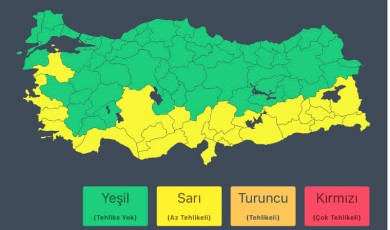 Güneydoğu ve Doğu Anadolu’da Yerel Kuvvetli Yağış Alarmı Verildi