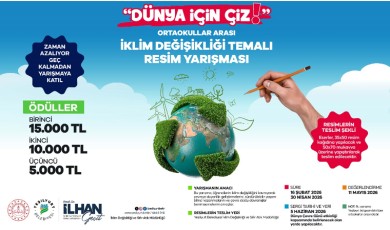 İklim Değişikliğiyle Mücadeleye Sanatla Destek: Son Başvuru 30 Nisan