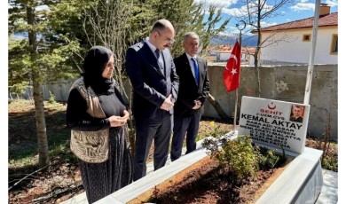 Kaymakam Sungur Şehit Kemal Aktay’ın Ailesini Yalnız Bırakmadı