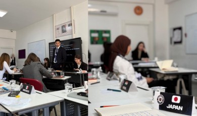 Malatya'da Genç Diplomatlar Küresel Sorunlara Çözüm Aradı