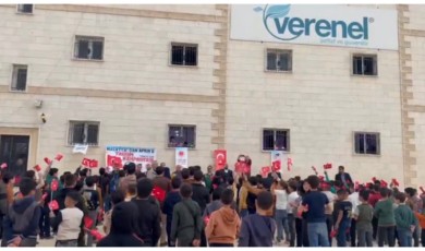 Malatyalı Öğrenciler Afrinli Yetimlerin Yüzünü Güldürdü
