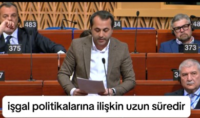 Milletvekili Abdurrahman Babacan İsrail’in Avrupa Konseyi’nden Atılması İçin Düğmeye Basıldığını Açıkladı