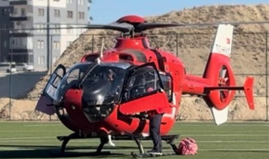 Sağlık Ekiplerinden Kritik Müdahale: Durumu Ağırlaşan Hasta Helikopterle Malatya’ya Sevk Edildi