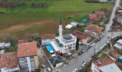 Sancaktar Camii Cuma Namazıyla Hizmete Girdi