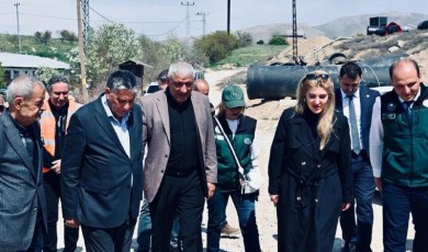 Şantiyede Kritik Denetim: Malatya’nın Su Sorununu Çözecek Projenin Detayları Belli Oldu